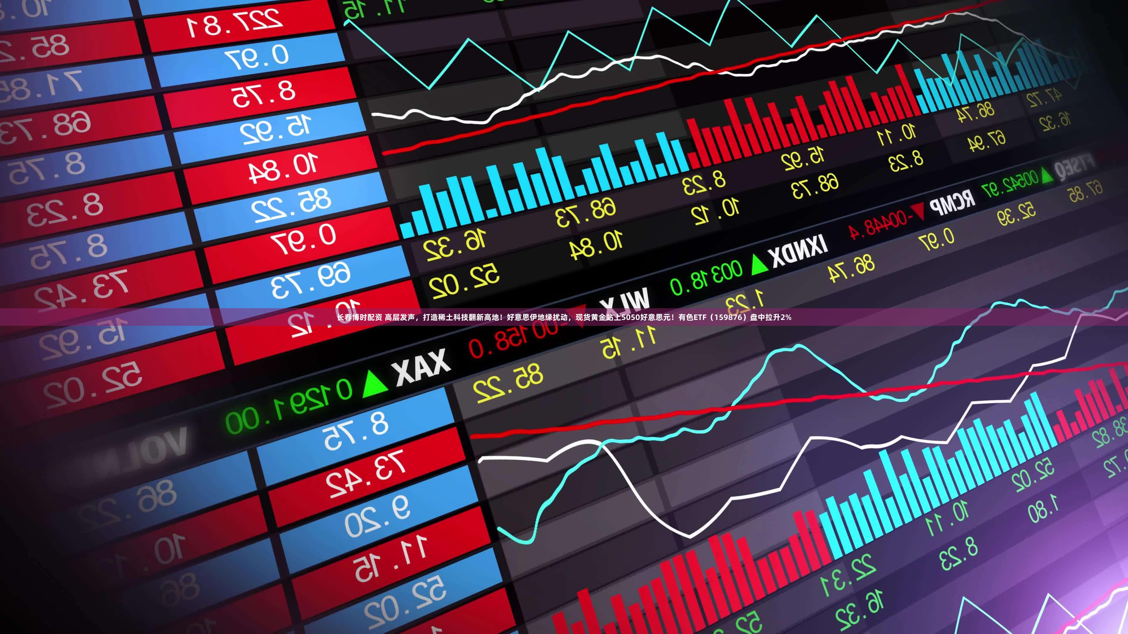 长春博时配资 高层发声，打造稀土科技翻新高地！好意思伊地缘扰动，现货黄金站上5050好意思元！有色ETF（159876）盘中拉升2%