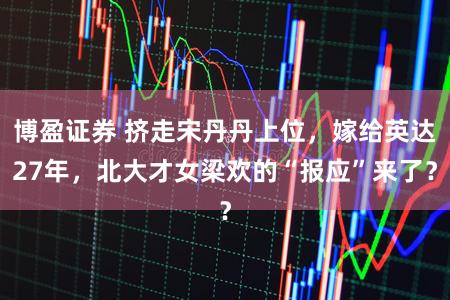 博盈证券 挤走宋丹丹上位,嫁给英达27年,北大才女梁欢的“报应”来了?