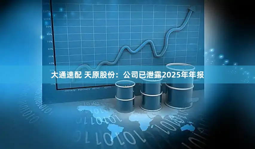 大通速配 天原股份：公司已泄露2025年年报