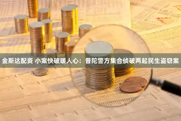 金斯达配资 小案快破暖人心：普陀警方集合侦破两起民生盗窃案