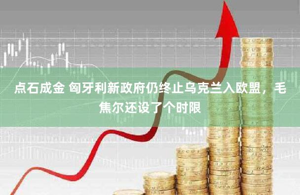 点石成金 匈牙利新政府仍终止乌克兰入欧盟,毛焦尔还设了个时限