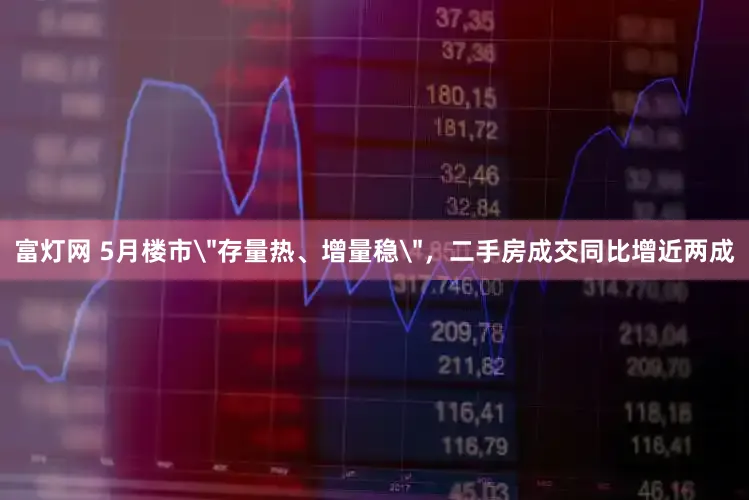 富灯网 5月楼市＂存量热、增量稳＂，二手房成交同比增近两成